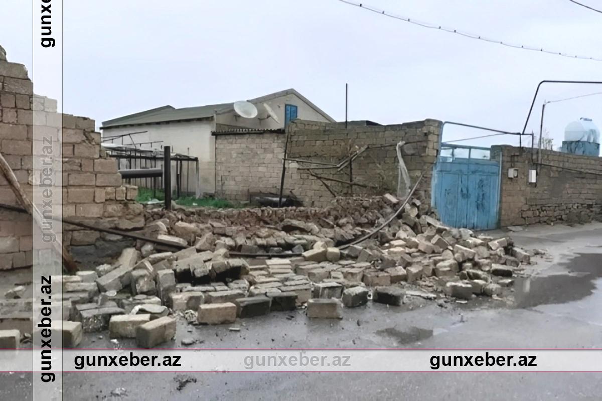 Bakıda qadının üzərinə hasar aşdı, həyatını itirdi