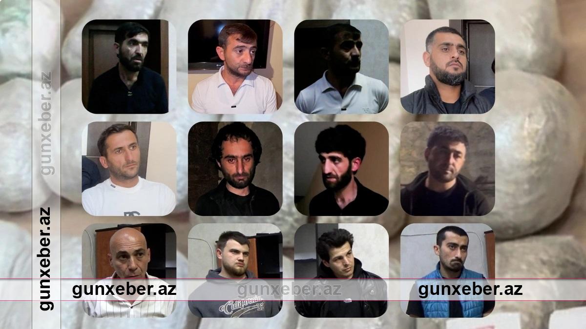 Mütəşəkkil dəstənin 12 üzvü SAXLANILDI – 175 kiloqram narkotik dövriyyədən çıxarıldı