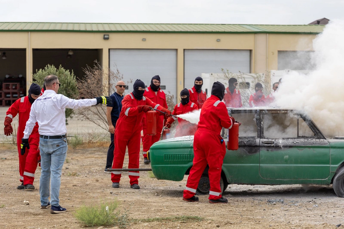 FHN Bakı Şəhər Halqası Əməliyyat Şirkəti ilə birgə marşallar üçün təlimlər keçirir