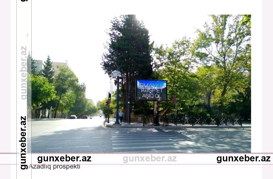 Bakının mərkəzində İsmayıllı nəfəsi!