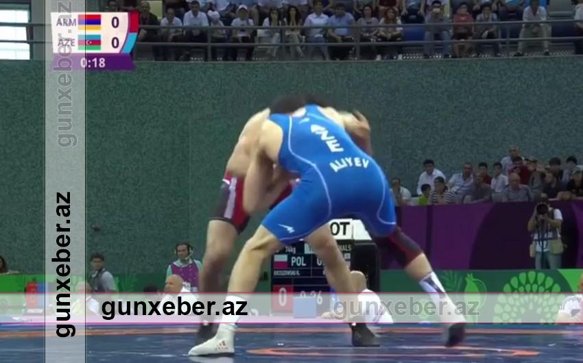 Azərbaycanın iki güləşçisi reytinq turnirində mükafatçılar sırasına düşüb