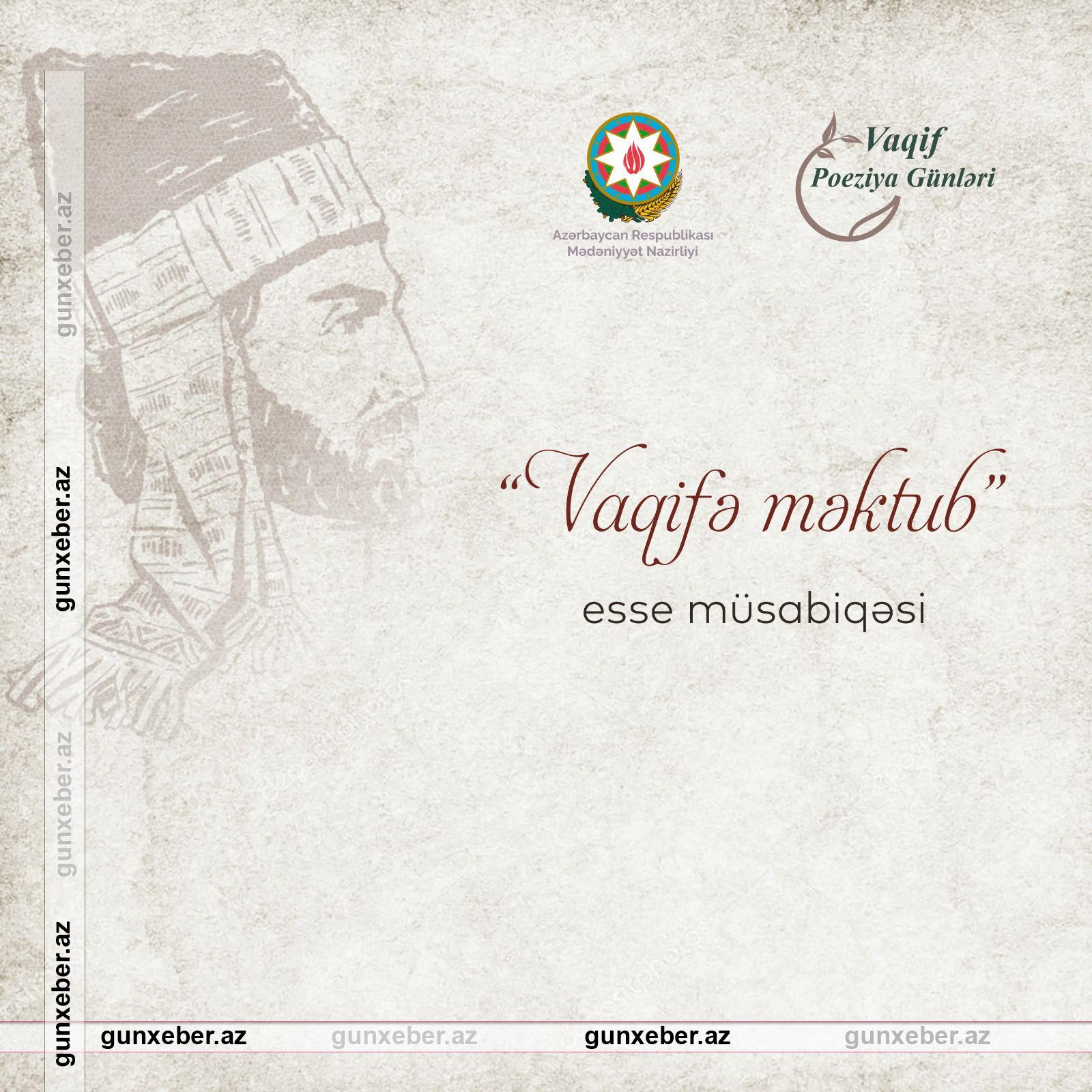 “Vaqifə məktub” esse müsabiqəsinin qalibləri məlum olub