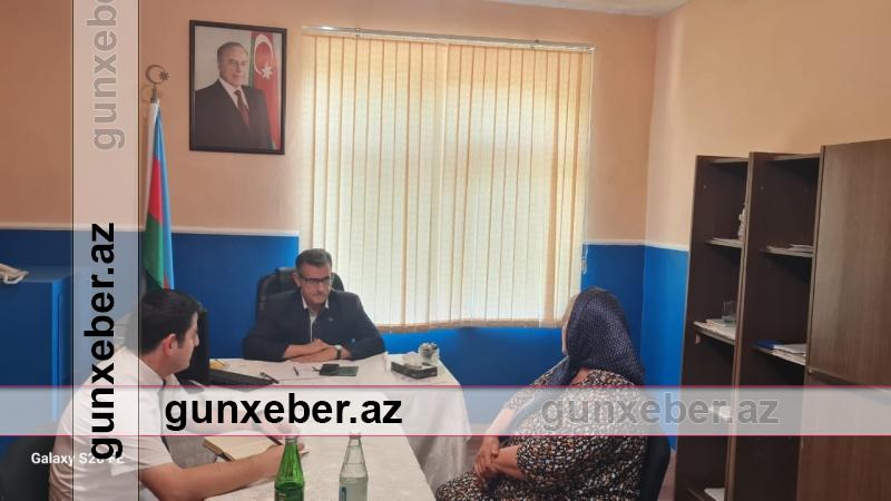 Milli Məclisin deputatı Novruzəli Aslanov İsmayıllıda yerli sakinləri qəbul edib  -Fotolar
