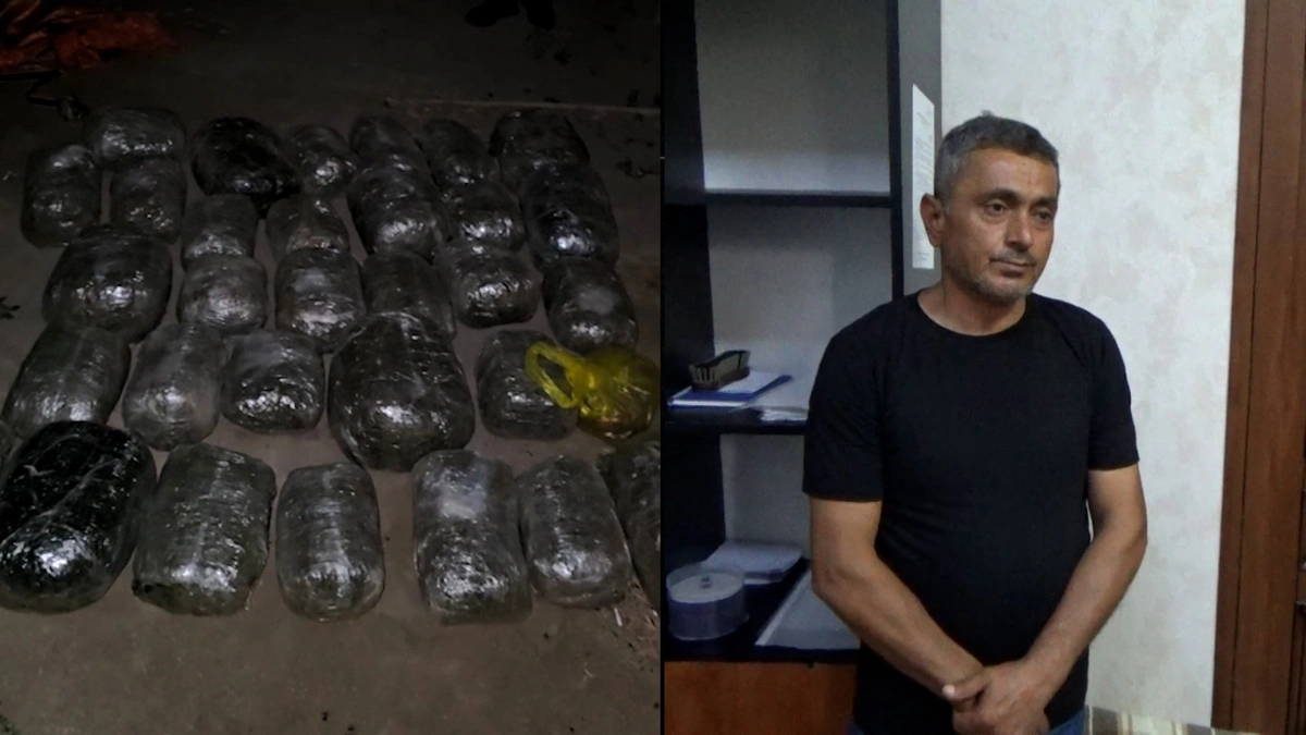 Pirallahıda əməliyyat keçirilib, 42 kq narkotik vasitə aşkar olunub