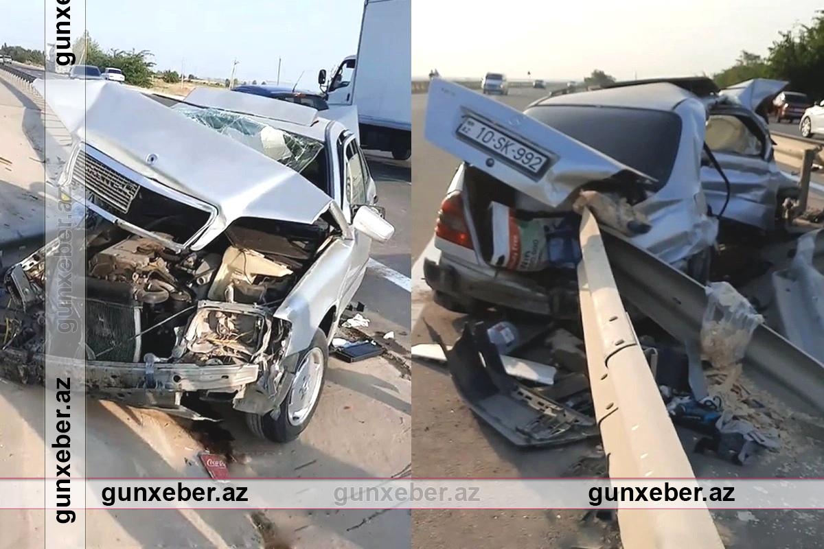 Yuxulu sürücü qəzaya səbəb oldu – Xəsarət alan var