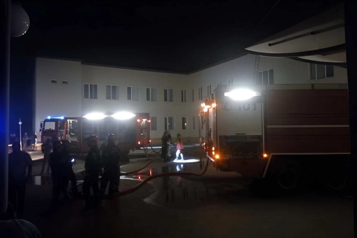 Gəncədə xəstəxanada YANĞIN: Canlı qüvvə cəlb OLUNDU