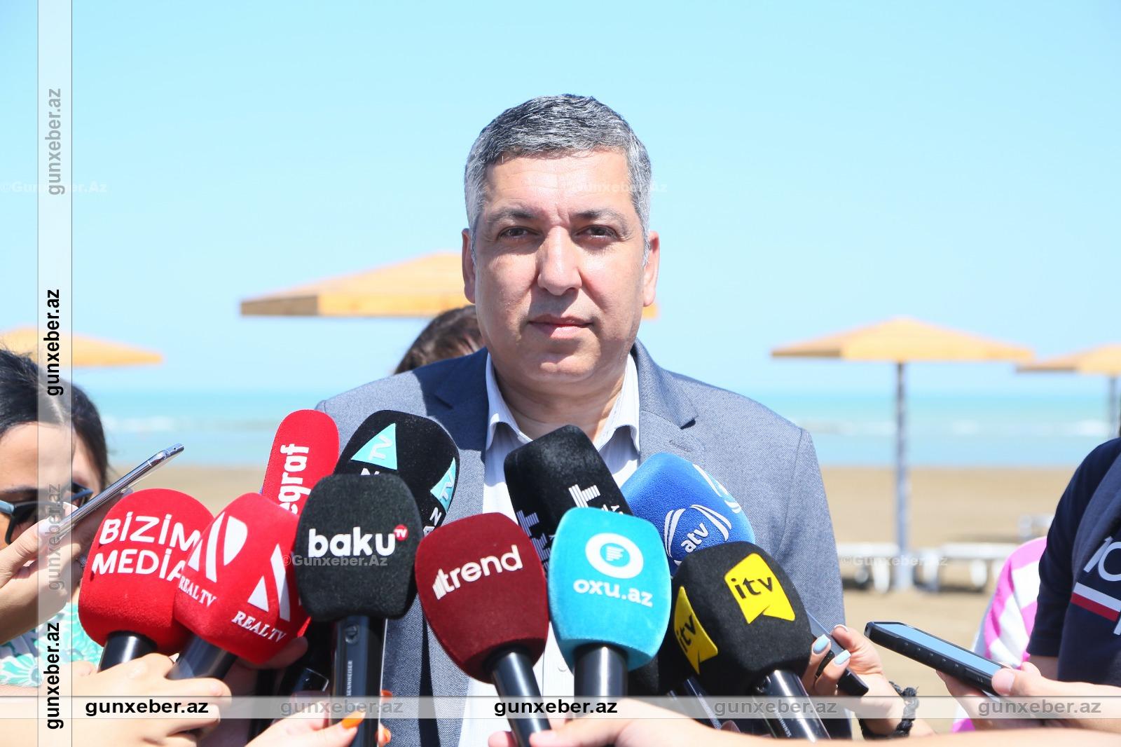 Yeni ictimai çimərliklərdə yay turizm mövsümünün ilkin nəticələri açıqlandı