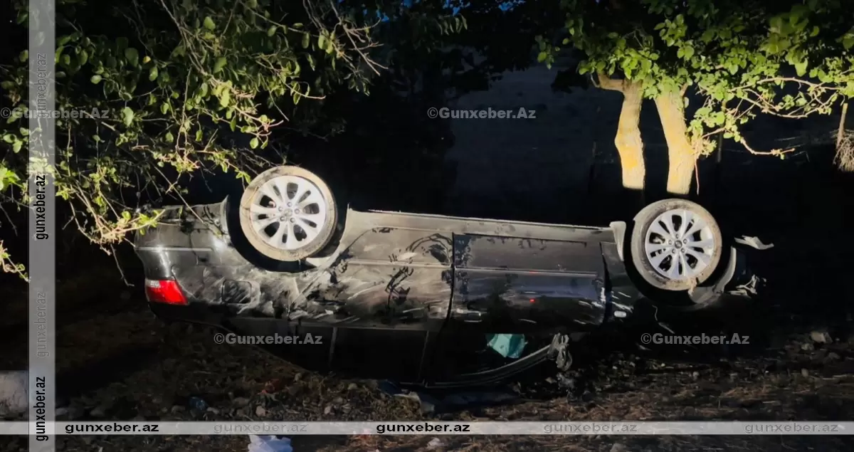 İsmayıllıda avtomobil AŞDI: Yaralılar var