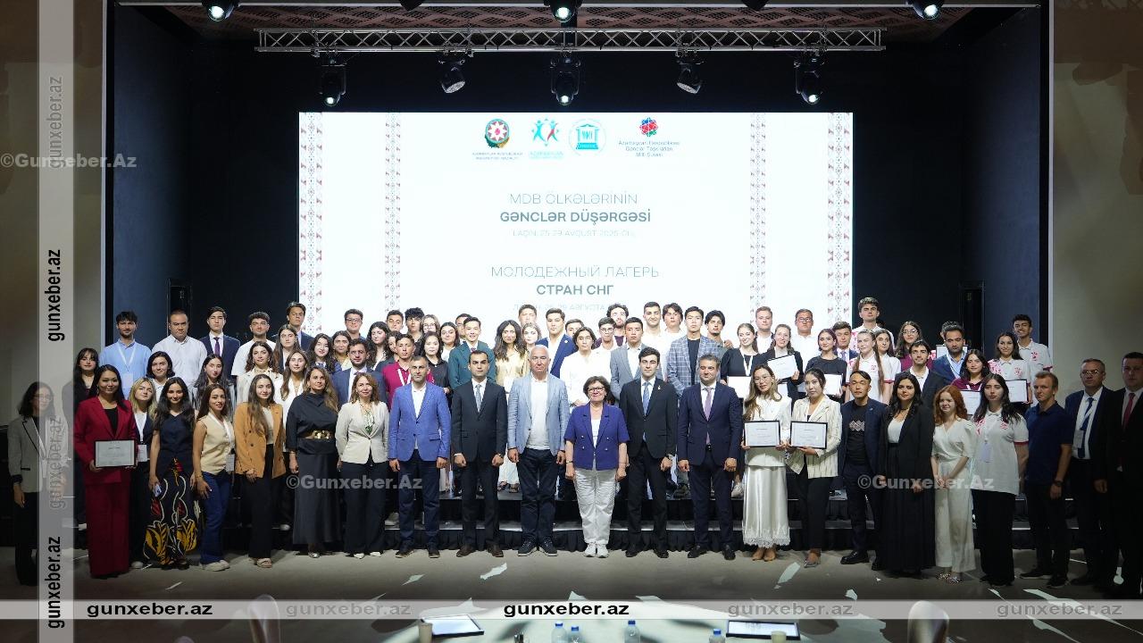 Laçında “MDB ölkələrinin Gənclər Düşərgəsi”nin bağlanış mərasimi olub