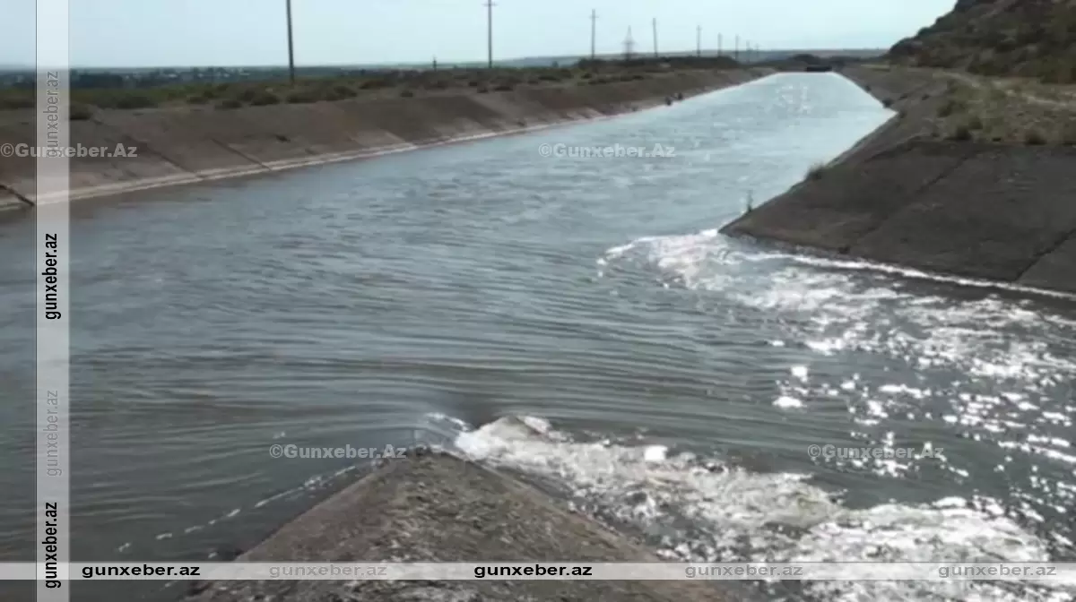 Füzulidə suda batan yeniyetmənin axtarışları üçün Baş Mil kanalı qurudulacaq