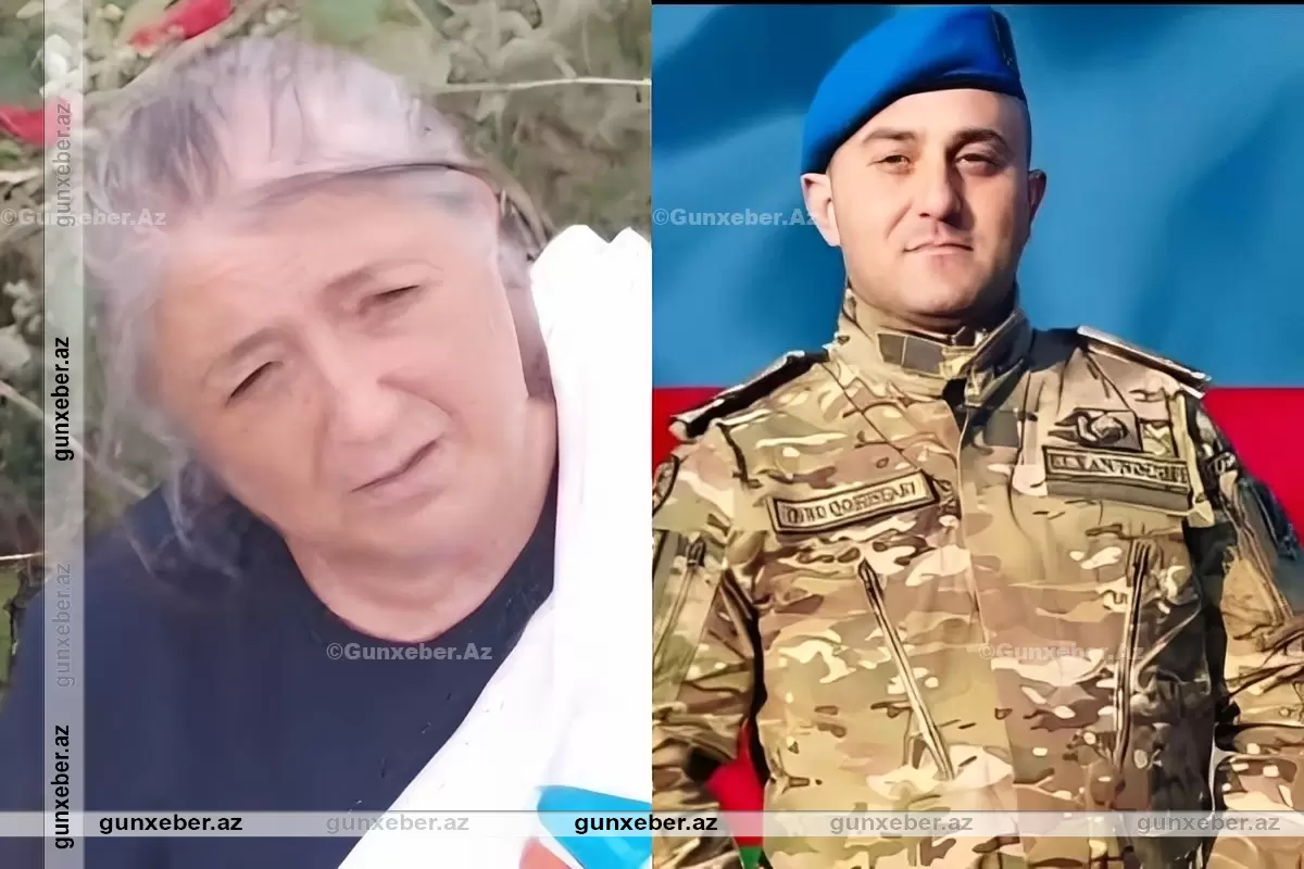 Şəhid mayorun anası vəfat etdi