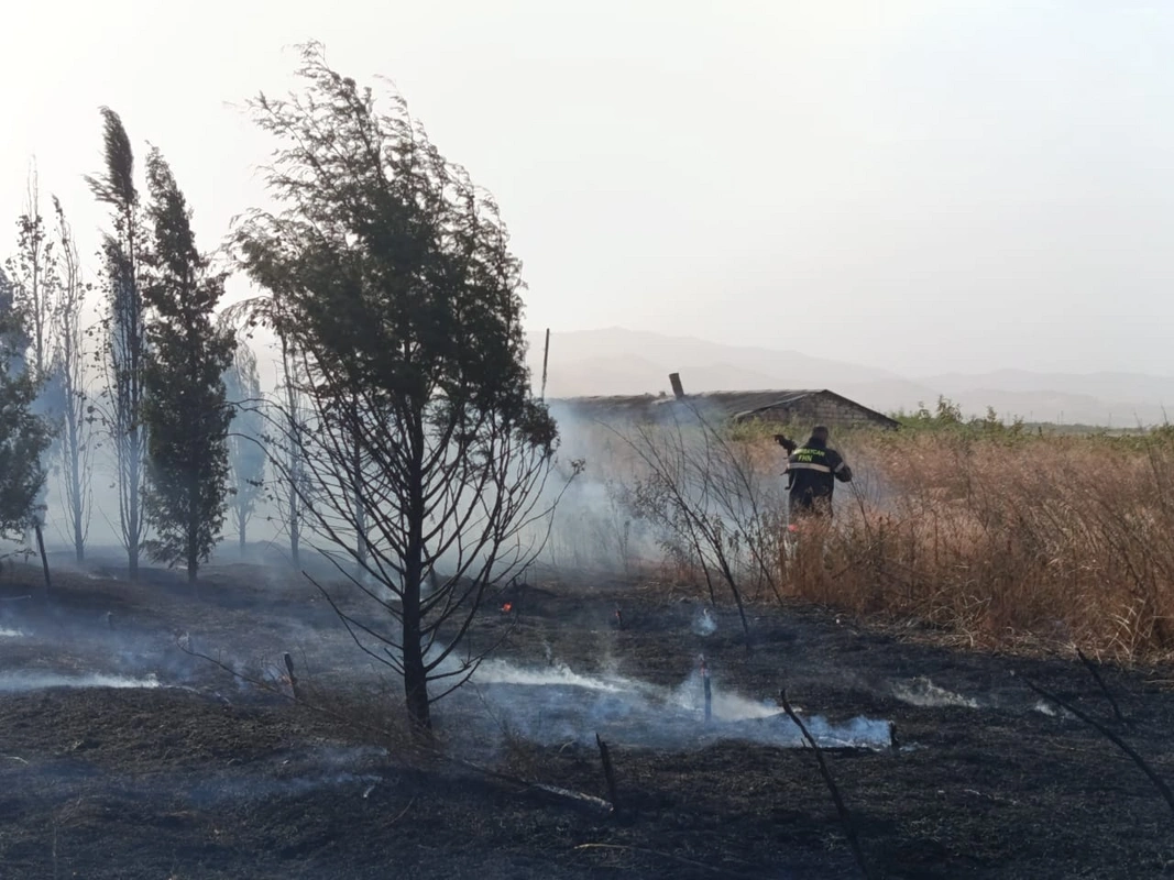 Xocalıda yanğınlar davam edir