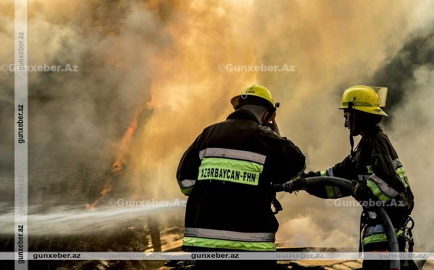 Sabunçuda yanğın olub: Xəsarət alan var