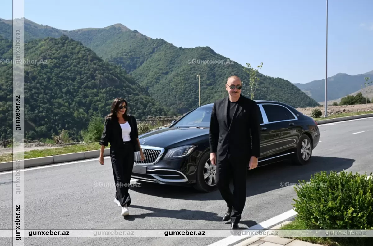 Prezident İlham Əliyev Kəlbəcər səfəri ilə bağlı paylaşım edib