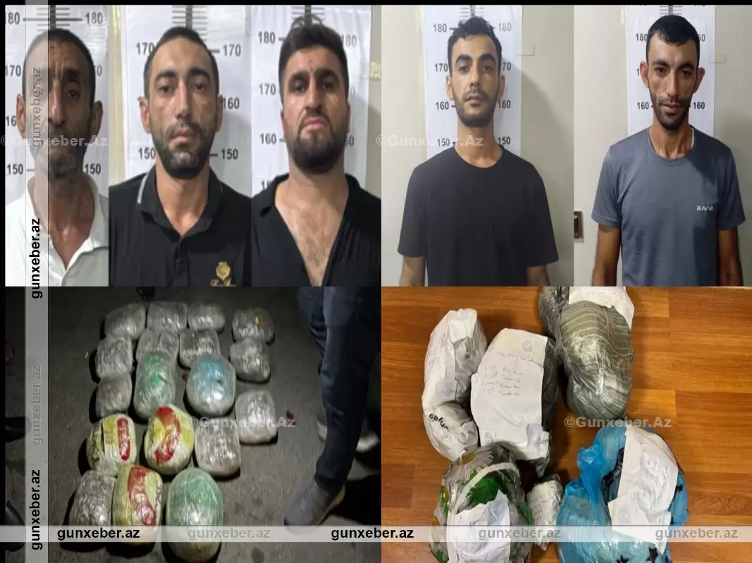 Yasamalda narkokuryerlər saxlanıldılar: 27 kq narkotik vasitə aşkarlandı