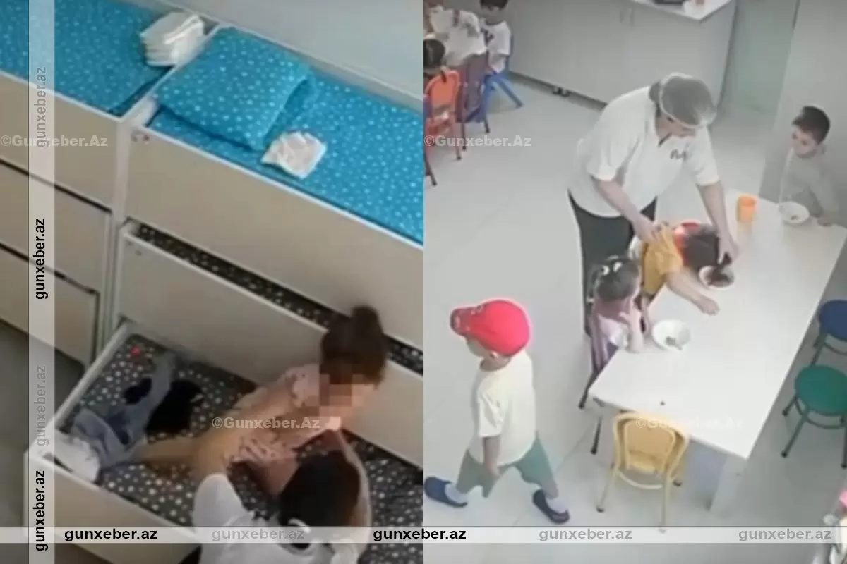 Bakıda bağçada uşağa qarşı kobud rəftar edən tərbiyəçi işdən çıxarılıb