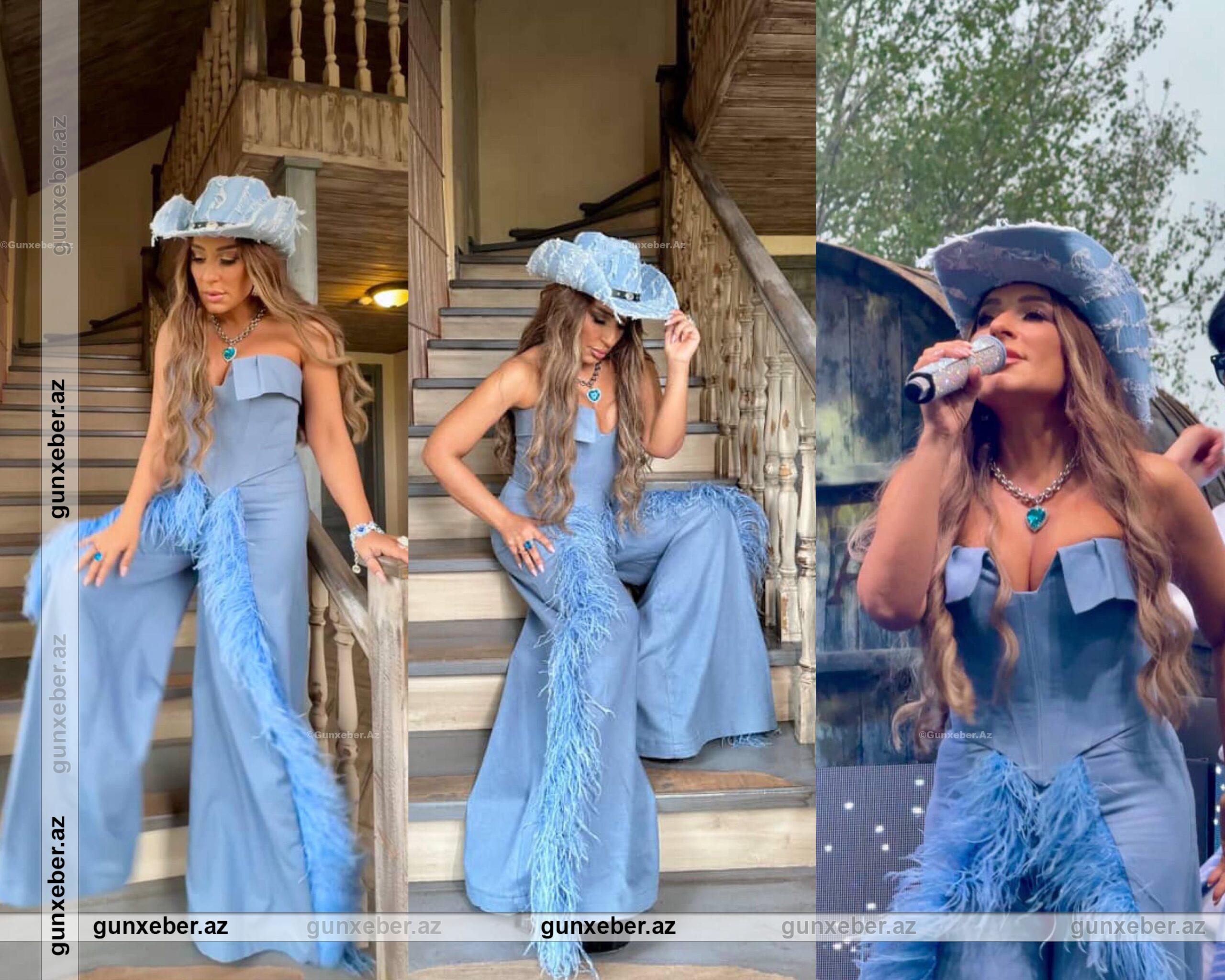 Xalq artisti Tünzalə Ağayeva kovboy tərzində – VİDEO – FOTOLAR