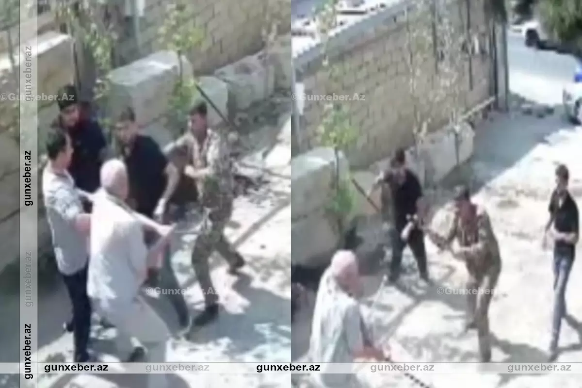 Abşeronda qonşular arasında kütləvi DAVA – ANBAAN GÖRÜNTÜ