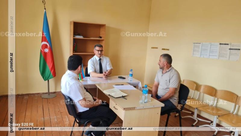 Milli Məclisin deputatı Novruzəli Aslanov İsmayıllıda növbəti dəfə sakinlərlə görüşüb