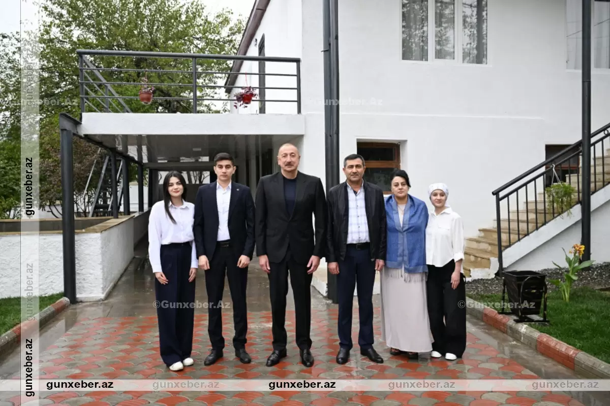 Prezident İlham Əliyev Xocavənd rayonunun Hadrut qəsəbəsində olub