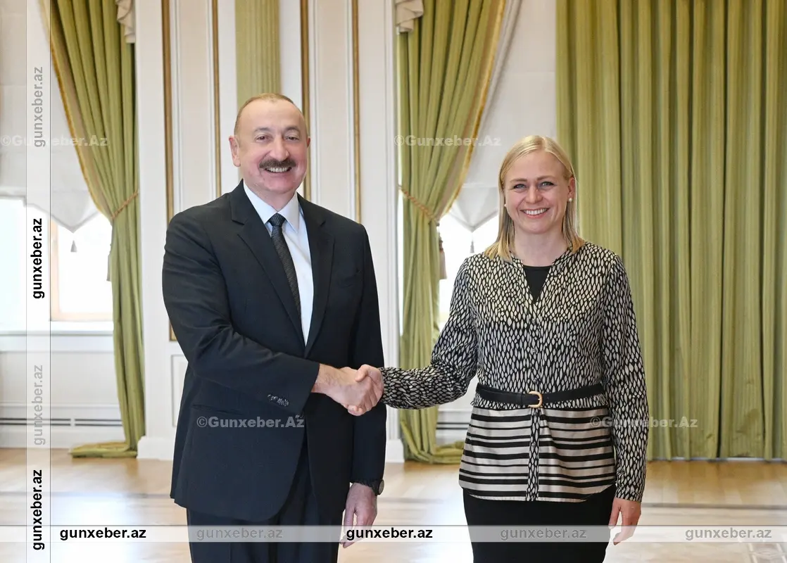 İlham Əliyev ATƏT-in fəaliyyətdə olan sədrinin başçılıq etdiyi nümayəndə heyətini qəbul edib