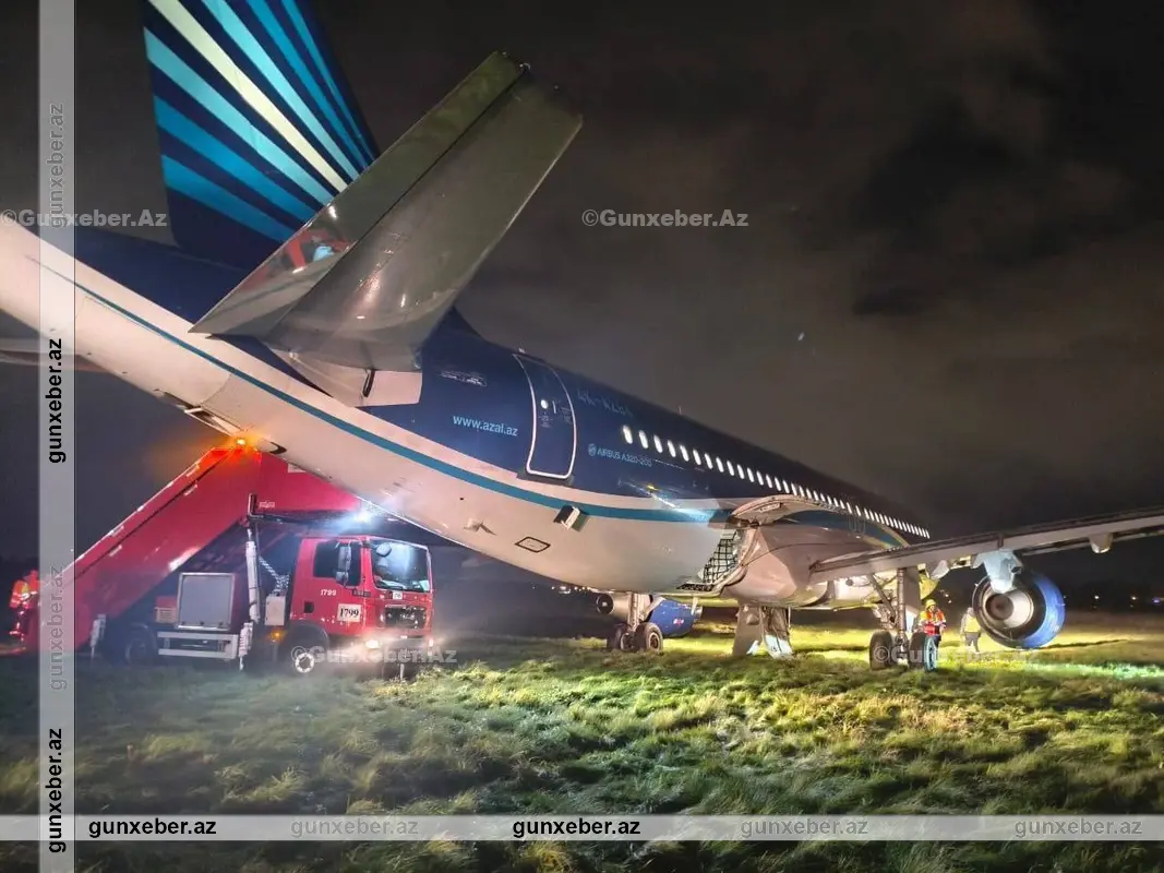AZAL təyyarəsində nasazlıq – Sankt-Peterburqa təcili eniş etdi