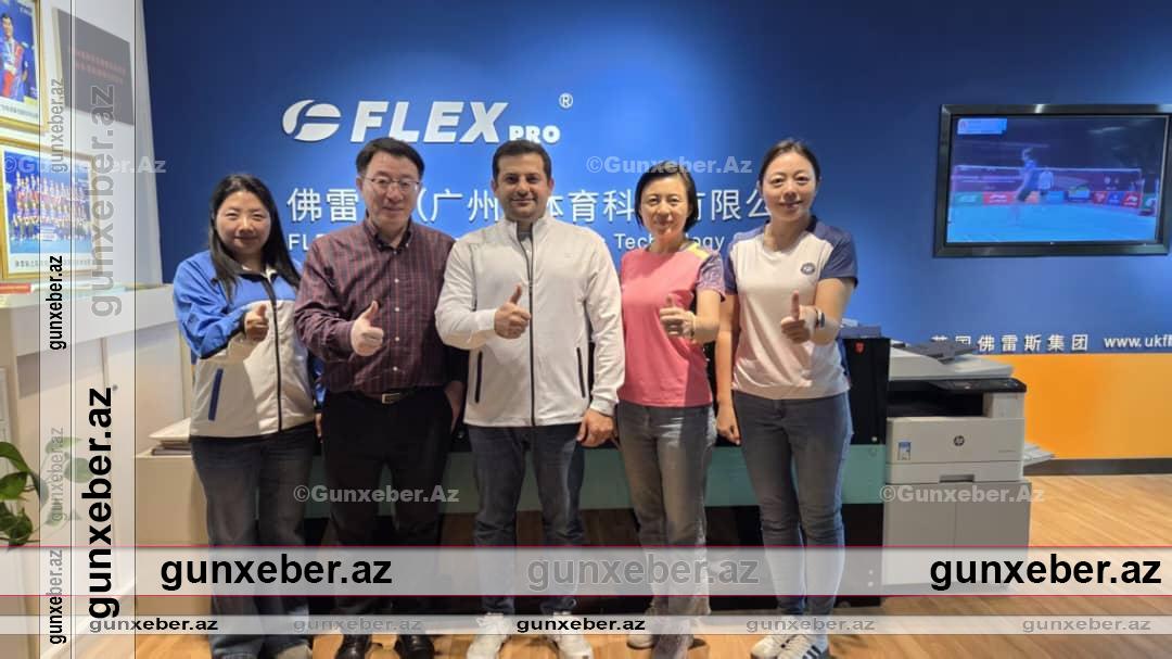 Azərbaycan Badminton Federasiyasının nümayəndəsi Çində – “Flexpro” ilə sponsorluq danışıqları aparılıb