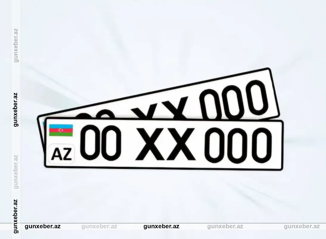 Azərbaycanda avtomobil nömrələri ilə bağlı YENİLİK