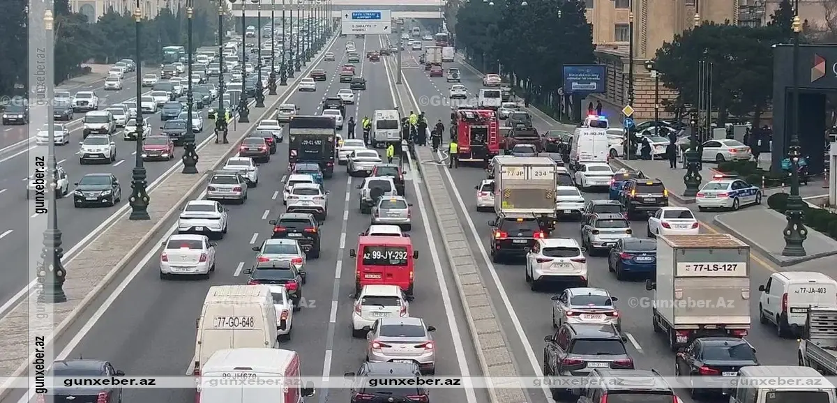 Nərimanovda YANĞIN: Sıxlıq yarandı