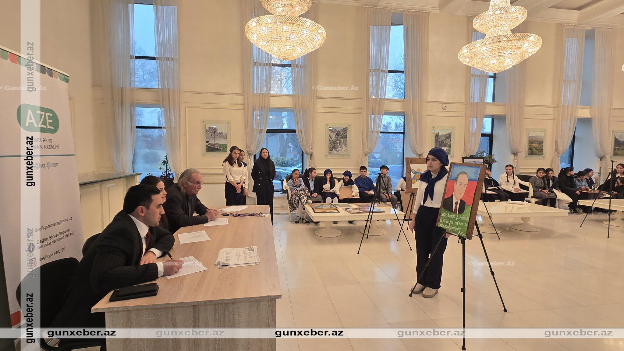 İsmayıllı rayonunda rəsm müsabiqəsi keçirilib.