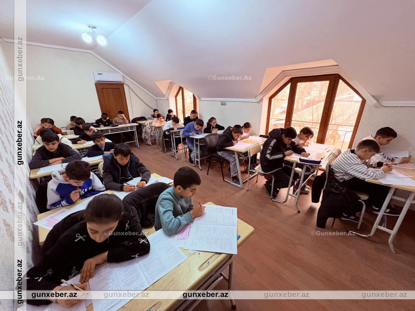 Bunker Tədris Mərkəzinin təşkilatçılığı ilə İsmayıllıda sınaq imtahanı uğurla keçirildi