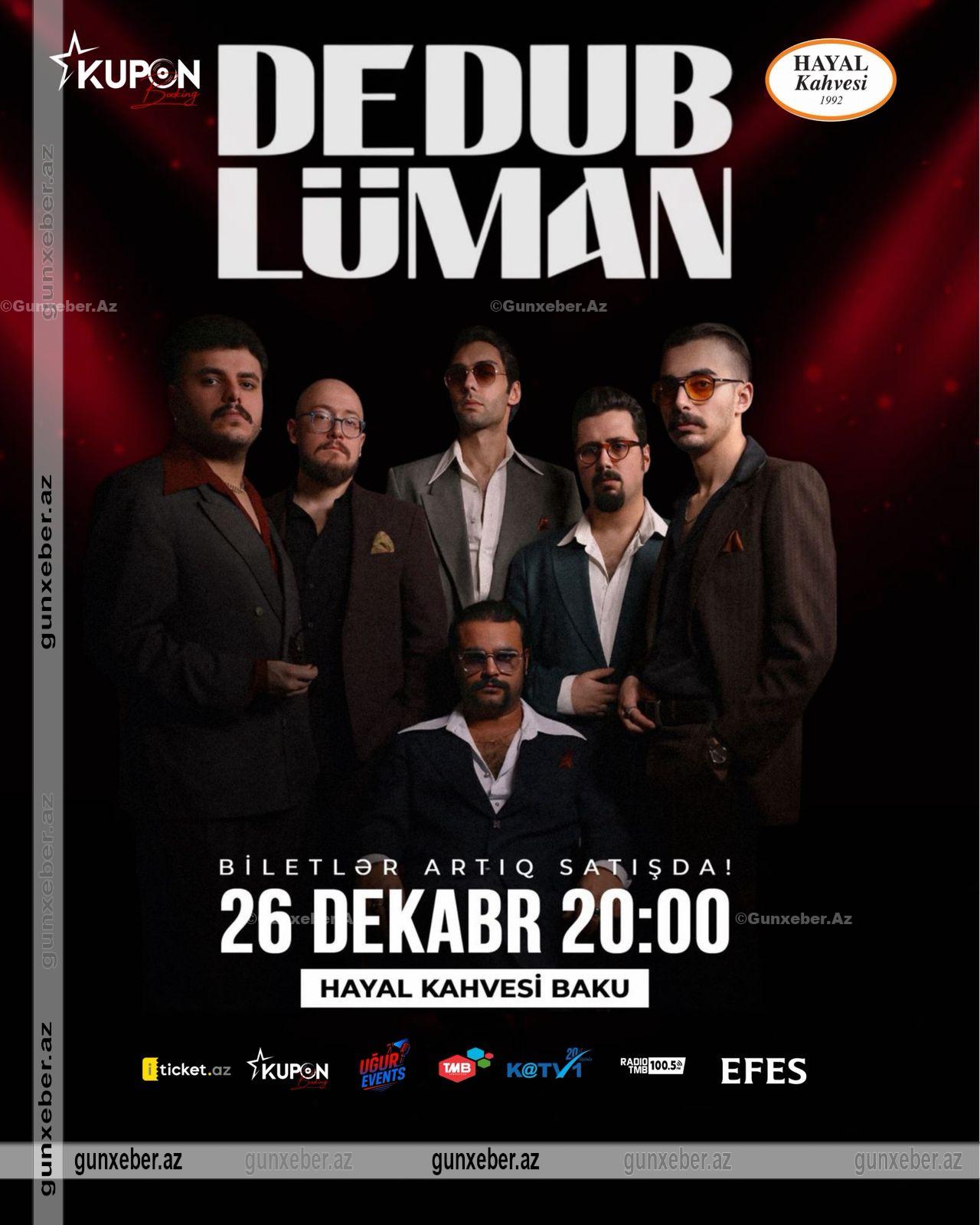 Kupon Booking “Dedublüman”ı Bakıya gətirir: Rok sevərlərə unudulmaz gecə!
