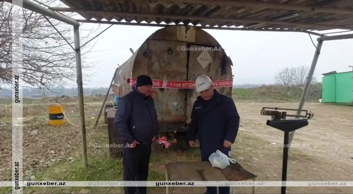 Fəaliyyəti qanunsuz bərpa edilən maye qazdoldurma məntəqəsinin istismarı dayandırıldı