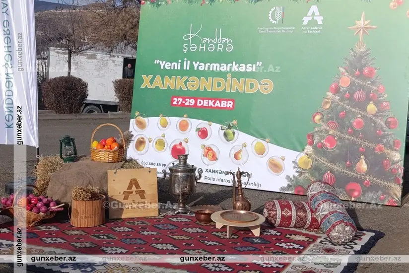 Xankəndidə “Kənddən şəhərə” yarmarkası keçirilir