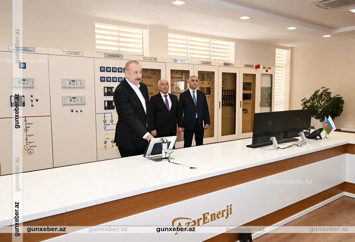 “Xankəndi-1” elektrik yarımstansiyası istismara verilib