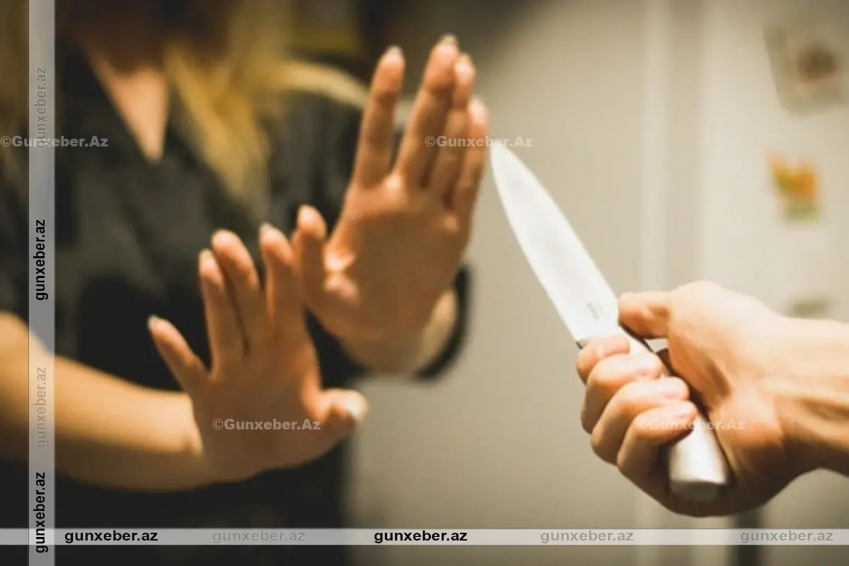 Gəncədə qadın bıçaqlandı: Əri şübhəli bilinir