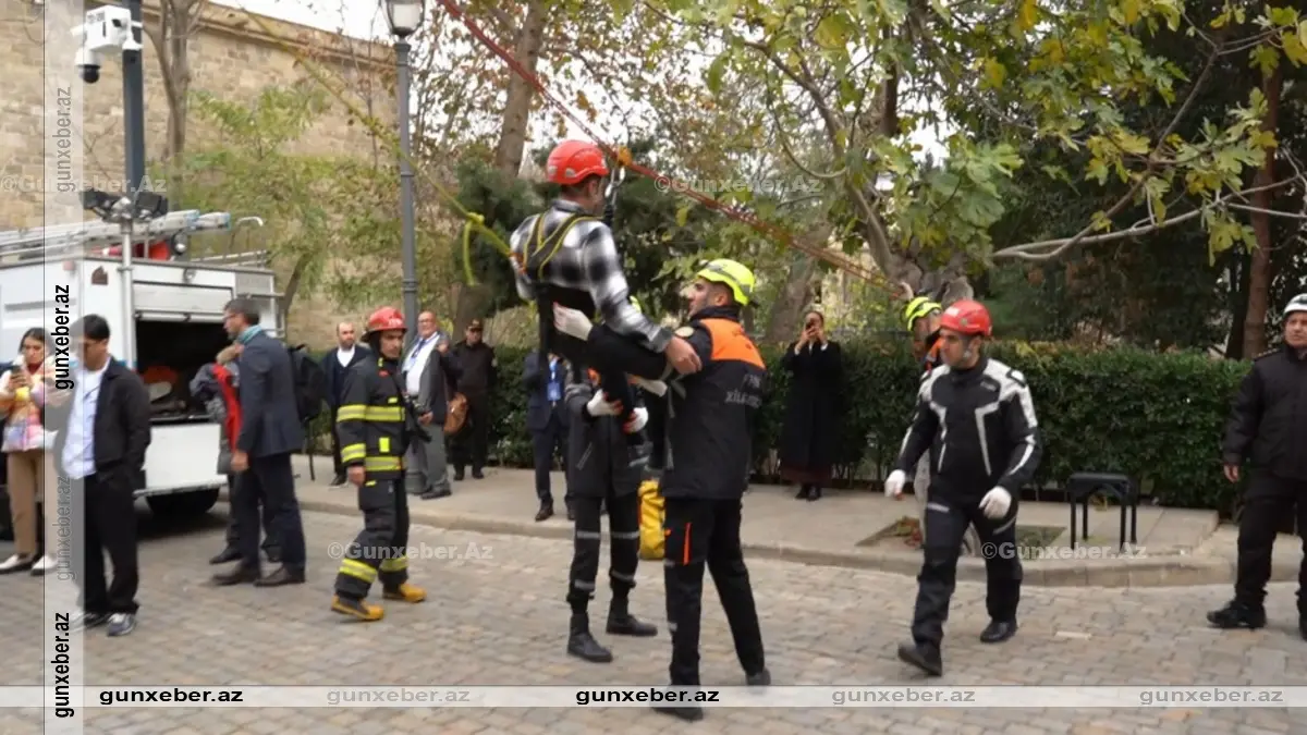 FHN İçərişəhərdə təlim keçirdi