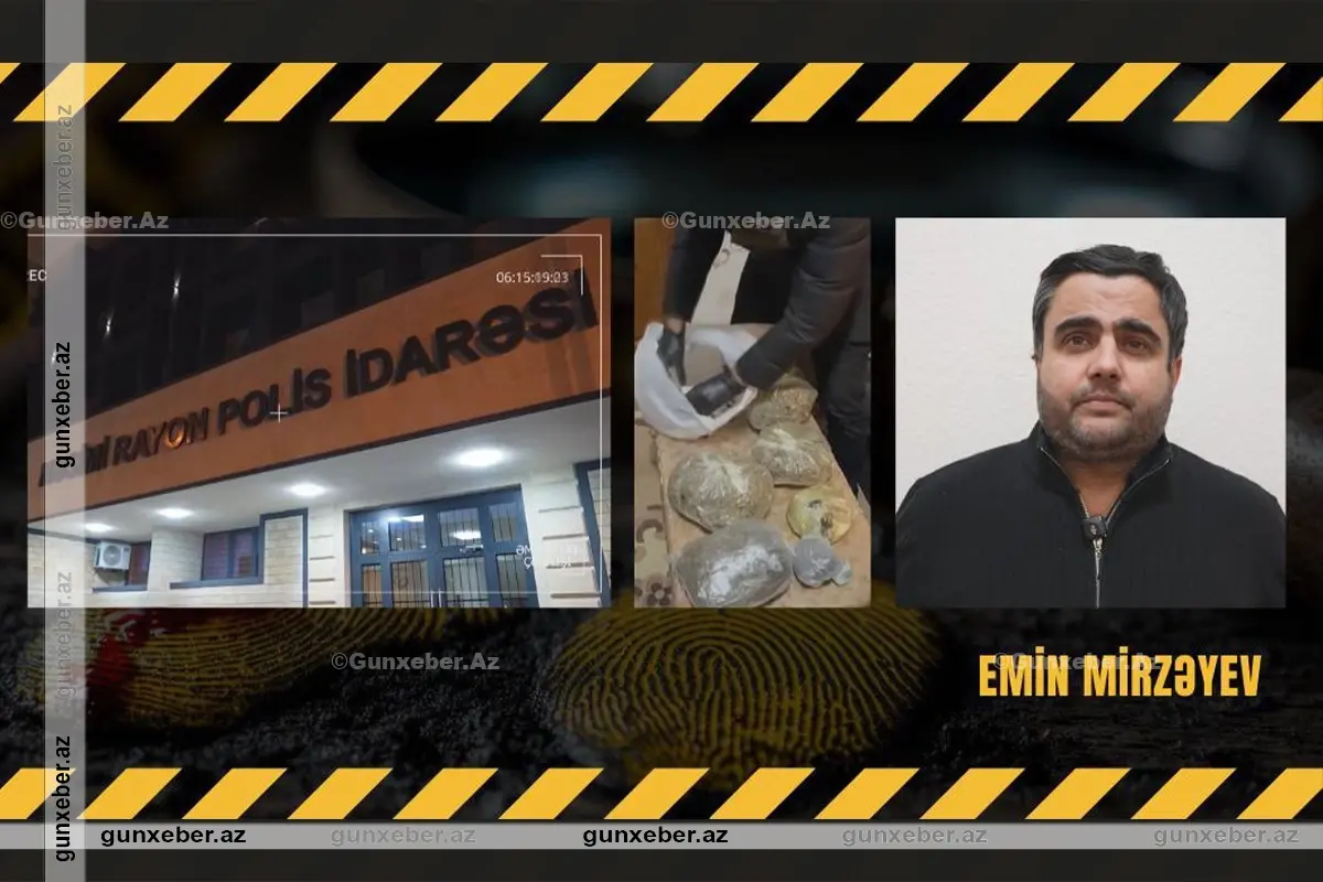 Bakıda narkokuryerdən 11 kq marixuana götürüldü – Əməliyyat görüntüləri