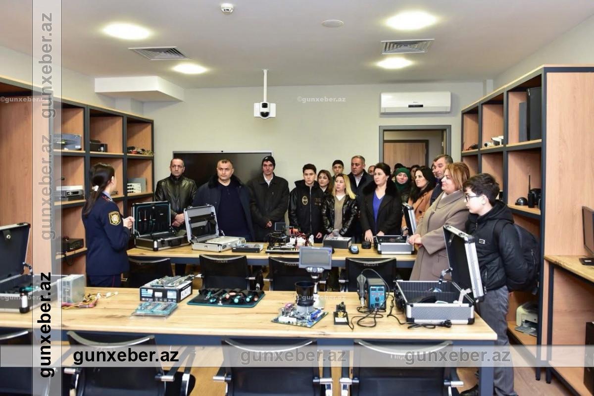 Polis Akademiyasında “Açıq qapı” günü təşkil olunub