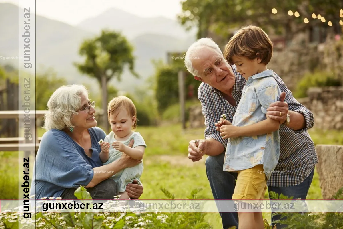 Nəvələrlə çox vaxt keçirən insanlar gec qocalırlar – Alimlərdən maraqlı tədqiqat