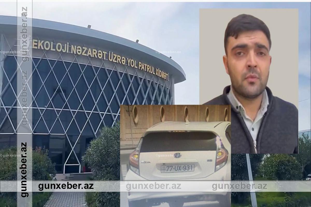 Bakıda narkotikdən istifadə edən sürücü həbs edilib