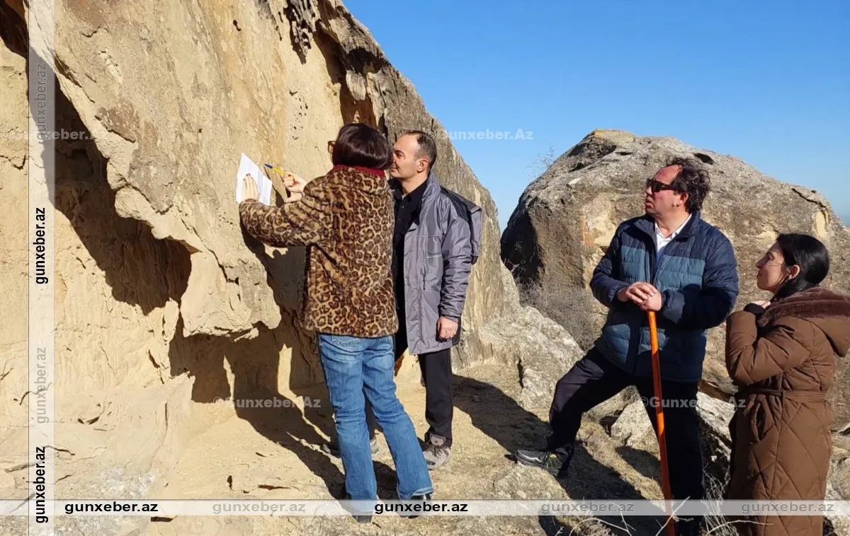 Qobustan qoruğunda yeni qayaüstü təsvir aşkarlanıb