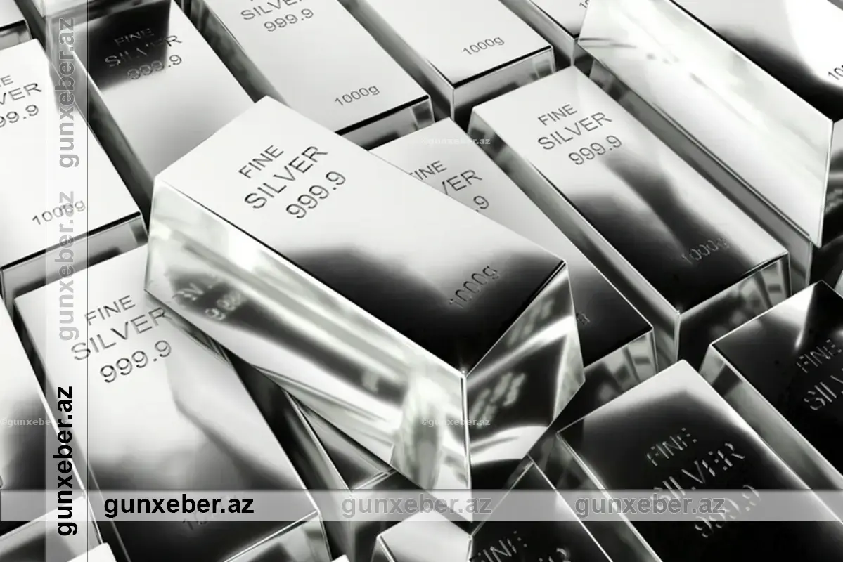 Gümüşün qiyməti tarixi maksimumunu yenilədi