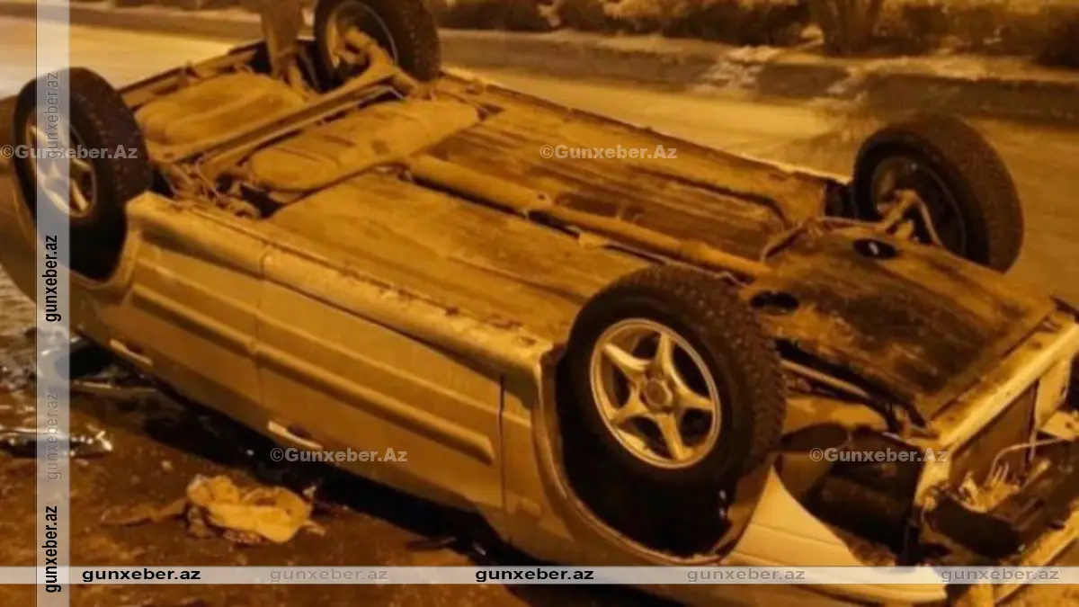 Goranboyda avtomobil aşıb, iki nəfər ölüb – ADLAR