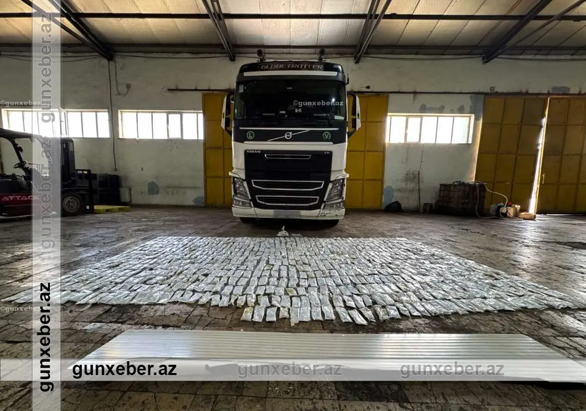 Gömrük postunda xüsusi üsulla gizlədilmiş 39 kiloqramdan artıq heroin aşkar edildi