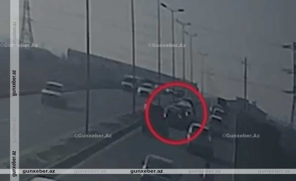 Paytaxtdakı zəncirvari qəzanın görüntüləri – ANBAAN VİDEO