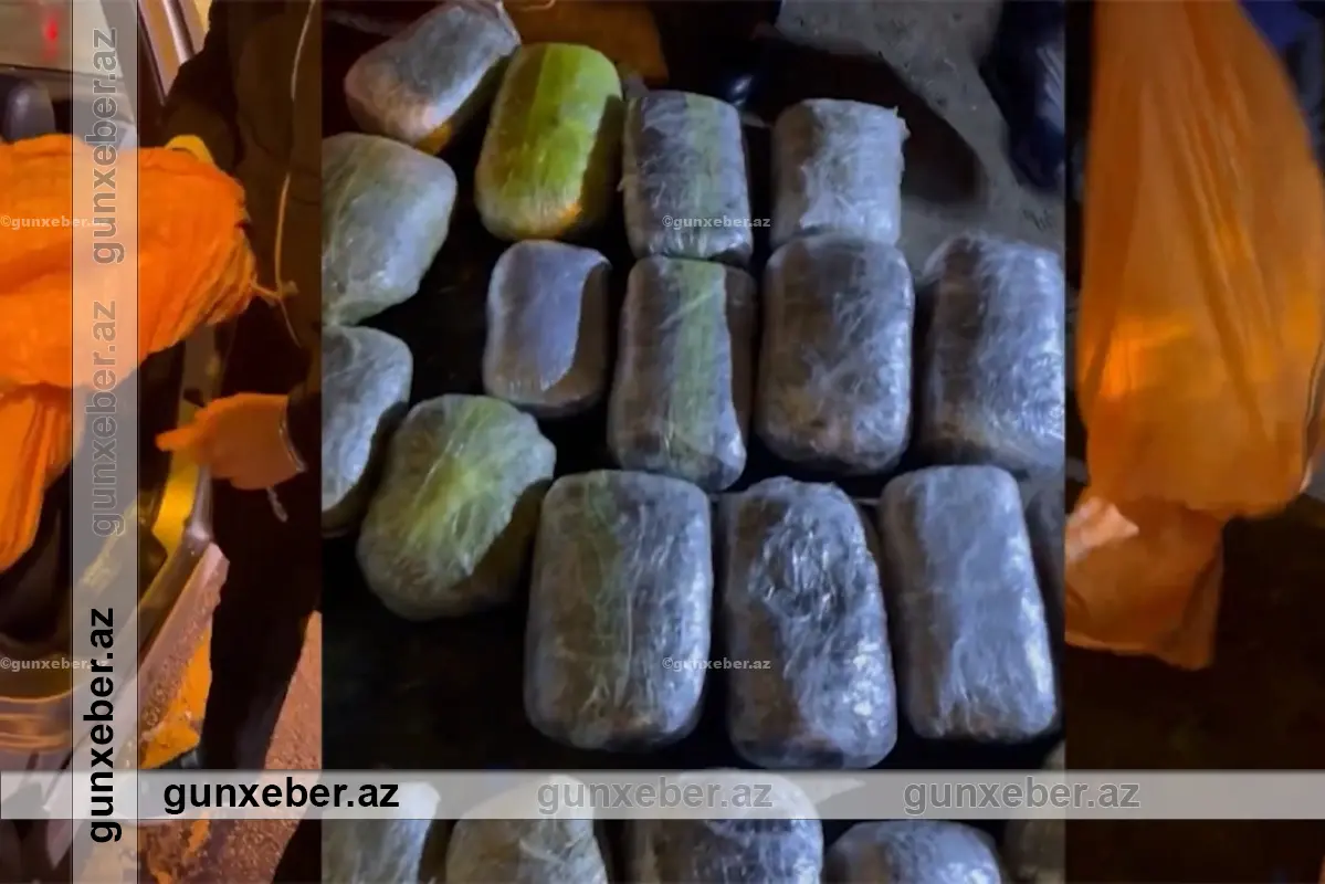 Bakıda narkotik şəbəkəsinə ağır zərbə: 46 kiloqram marixuana ələ keçirildi – ƏMƏLİYYATIN VİDEOSU