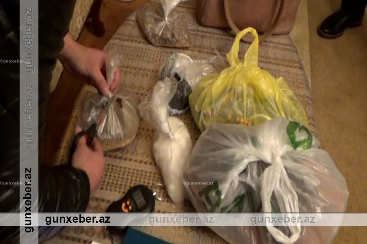 Bakıda iki narkokuryer saxlanılıb