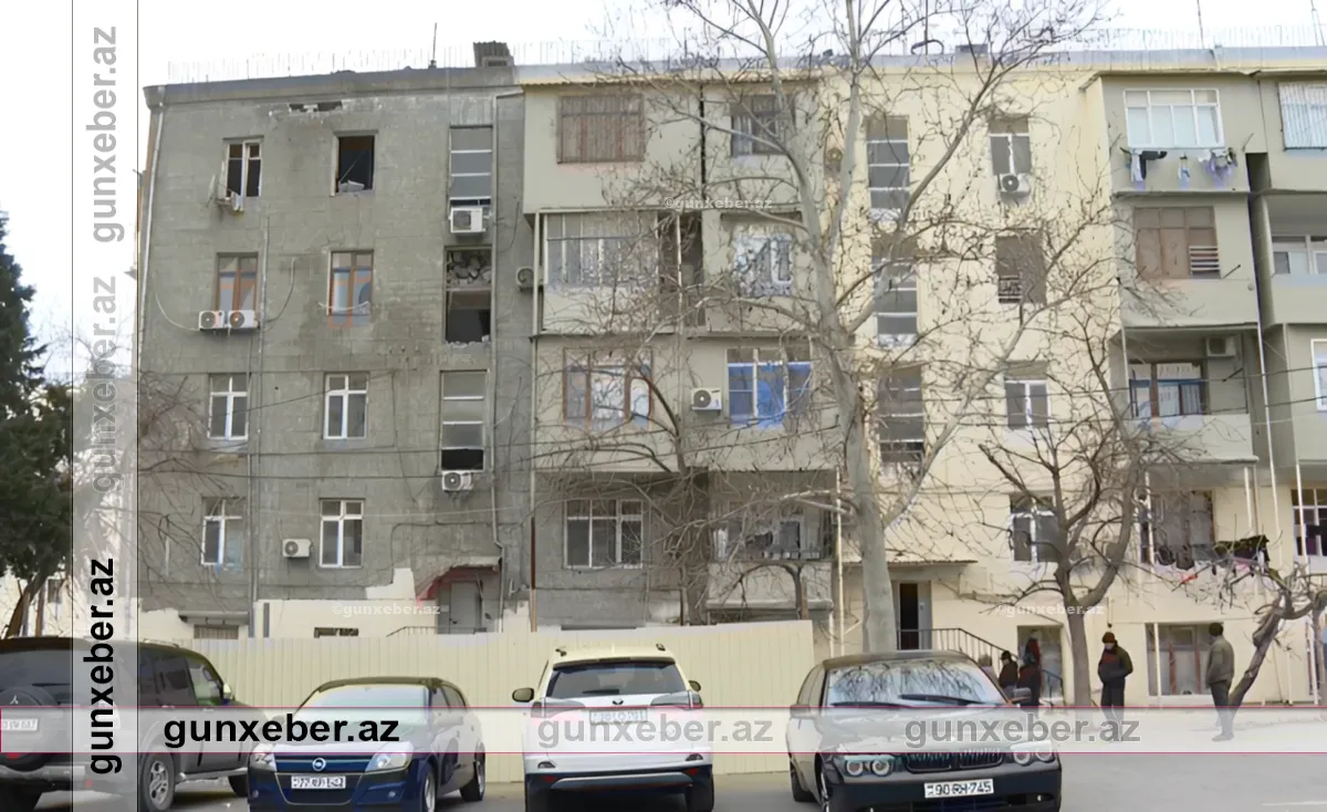 Bakıda ötən il partlayış baş vermiş bina hələ də təmir olunmayıb – Sakinlərdən ŞİKAYƏT