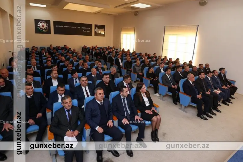 KOBİA Zərdabda sahibkarların təkliflərini dinləyib